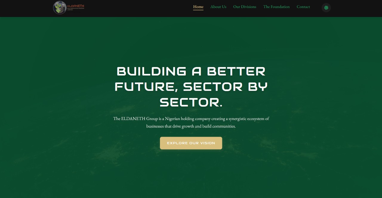 Eldaneth Website